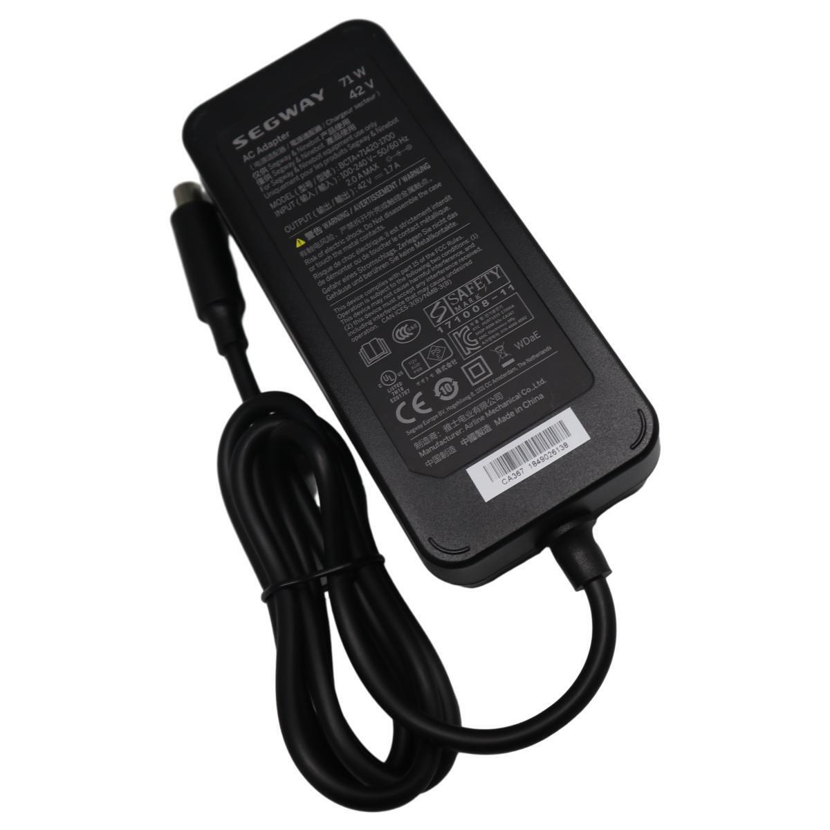*Brand NEW*Genuine Segway 42V 1.7A AC Adapter BCTA+71420-1700 Ninebot Electric Scooter Power Supply